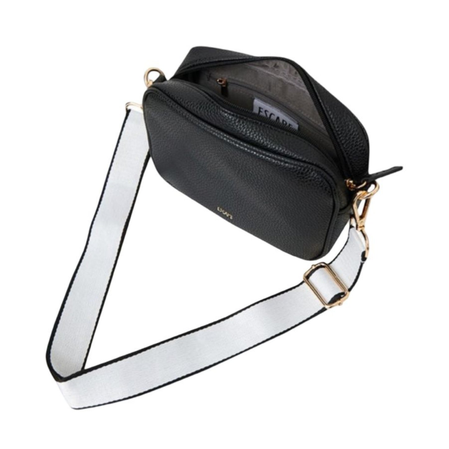 Cross Body Camera Bag - Black
