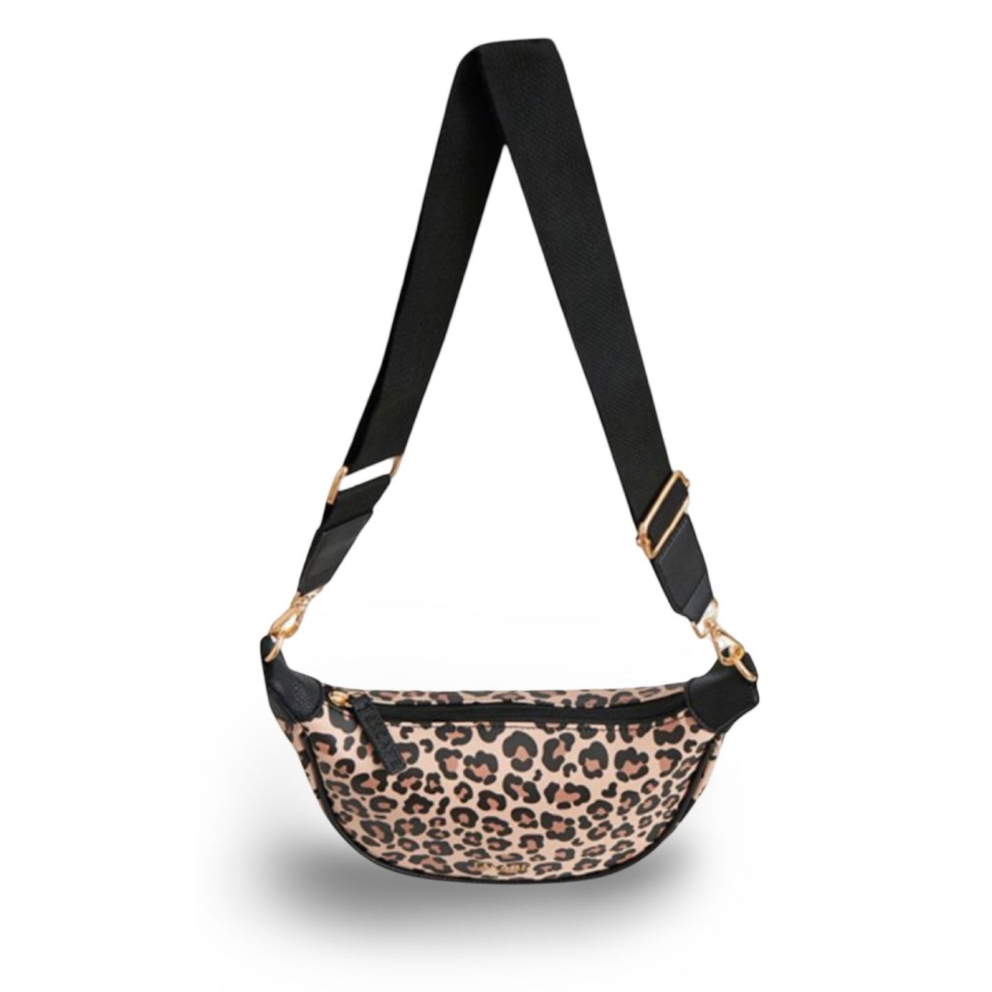 Half Moon Bag - Leopard Print