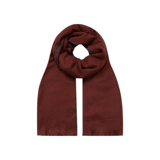 Scarves Pashmina - Plain with Colour Edge - Brown