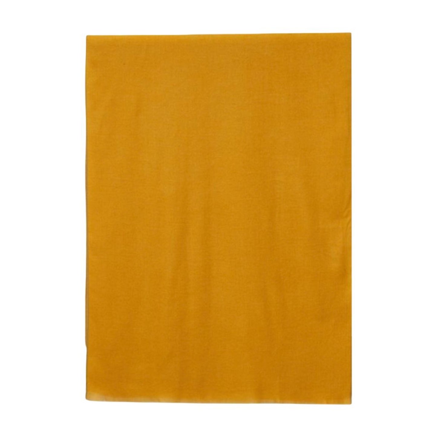Scarves Pashmina Plain with colour edge - Turmeric