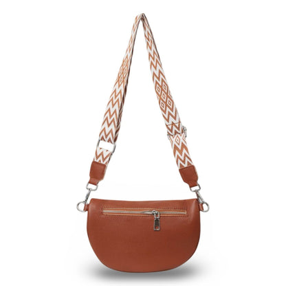 Leather Bum Bag & Coin Purse - Brown