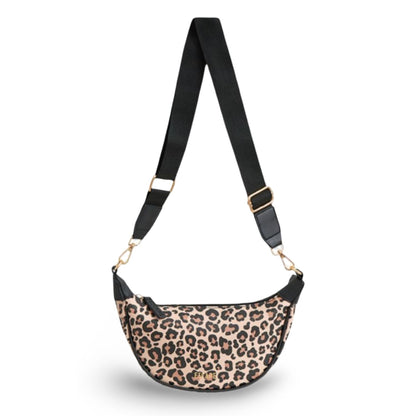 Half Moon Bag - Leopard Print