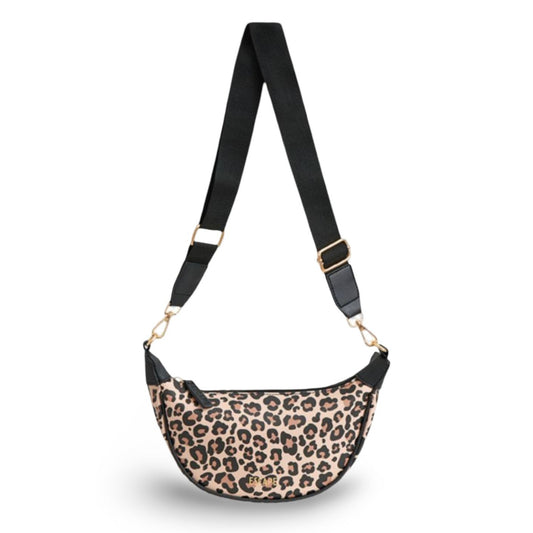 Half Moon Bag - Leopard Print