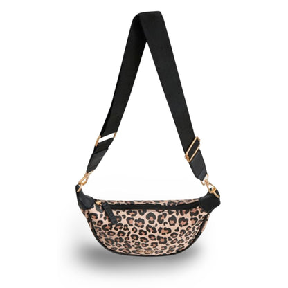 Half Moon Bag - Leopard Print