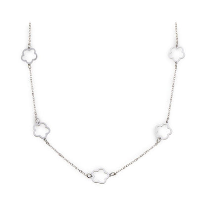 Necklace - Silver Daisies